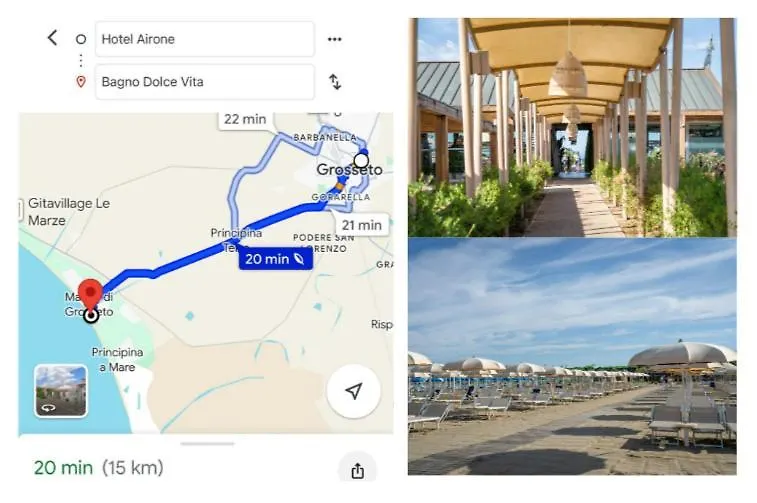 Hotel Airone غروسيتو